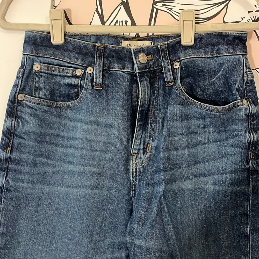 Madewell High Rise Slim Boyjean